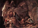 Famous Temptation Paintings - Temptation of St Anthony